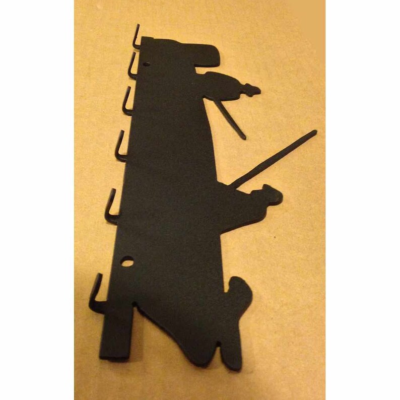 Fisherman Key Rack With 6 Key Hooks - Etsy