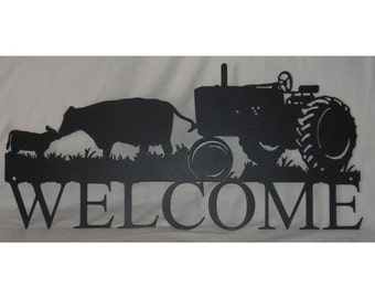 Welcome Farm Tractor