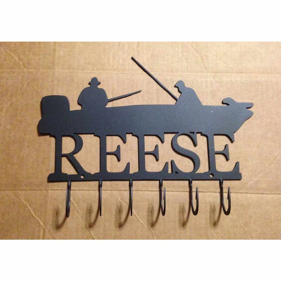 Custom Fishing Key Rack - Etsy