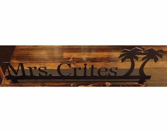 Personalized Desk Plaque