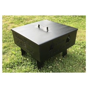 Fire Pit Cover, 22 Inch, Solid  (Cover Only)