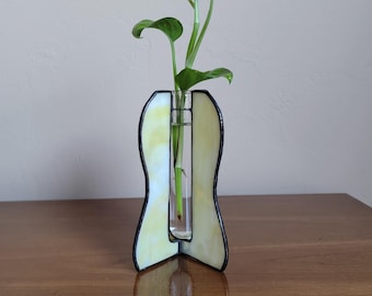 Stained Glass Bud Vase / Plant Propagation Holder