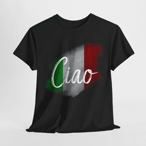 Ciao Italy T-Shirt: Italian Flag, Venice Gondola - Travel Souvenir