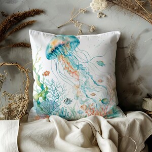 Jellyfish Pillow - Etsy