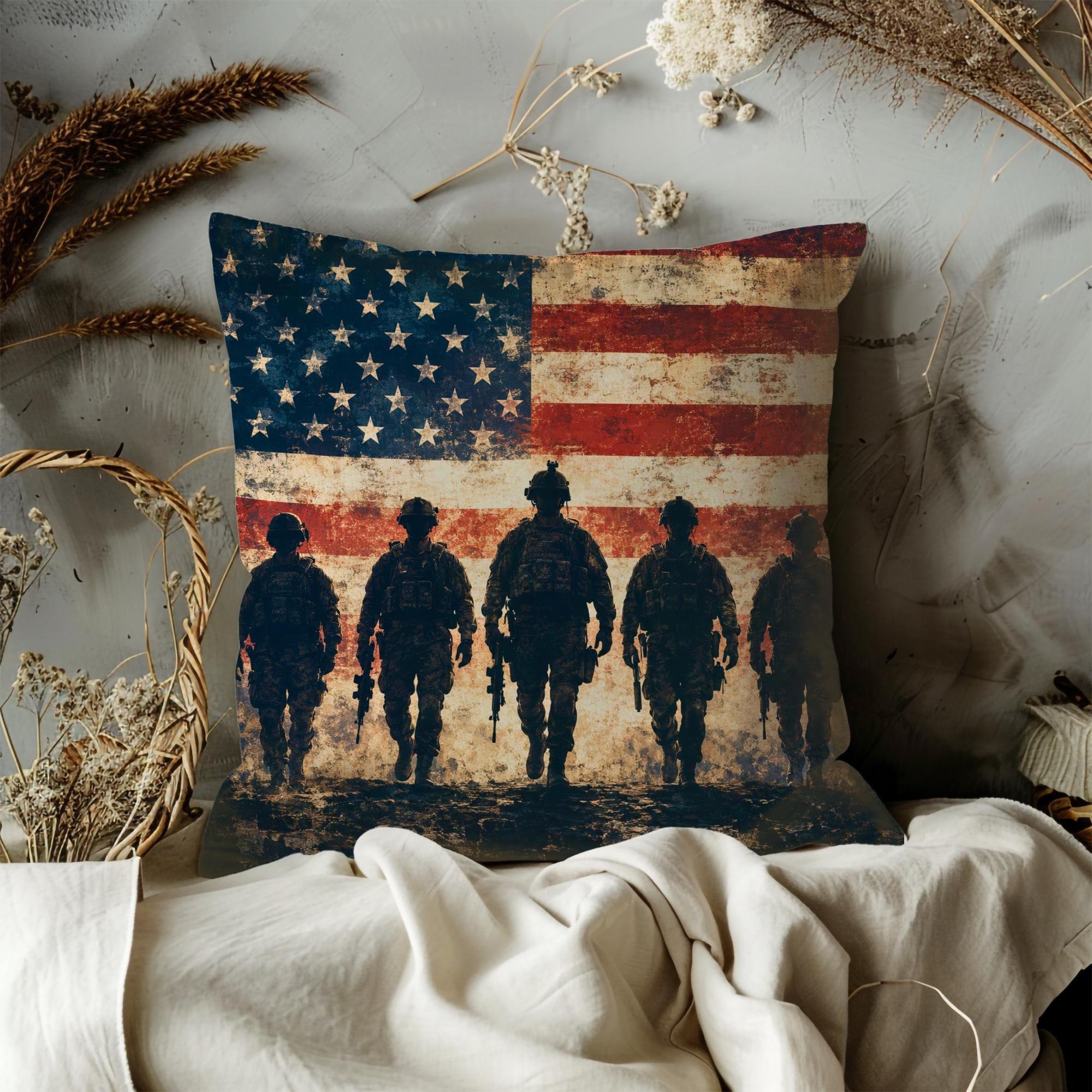 Veterans Pillow - Etsy