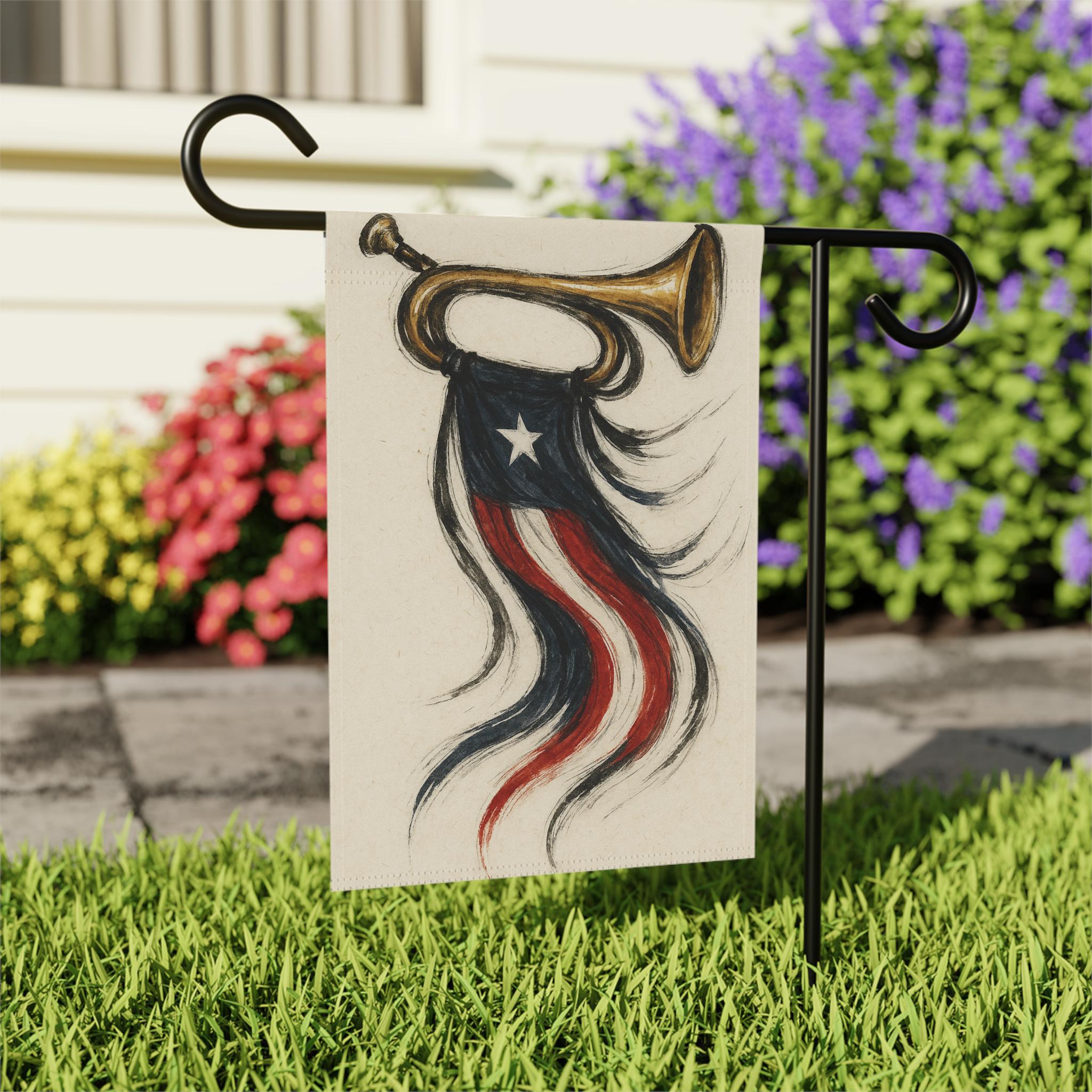 EKOREST Amerikanische Gartenflagge Zum 4. Juli – 30,5x45,7 Cm, Doppelseitig, Aus Polyester