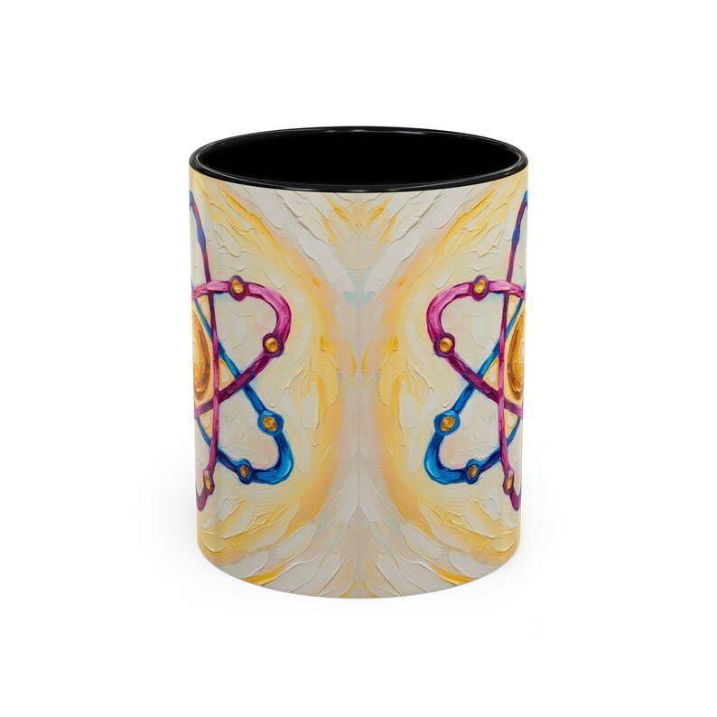 Atom Science Mug – Physics Chemistry Art Print, STEM Gift image 10