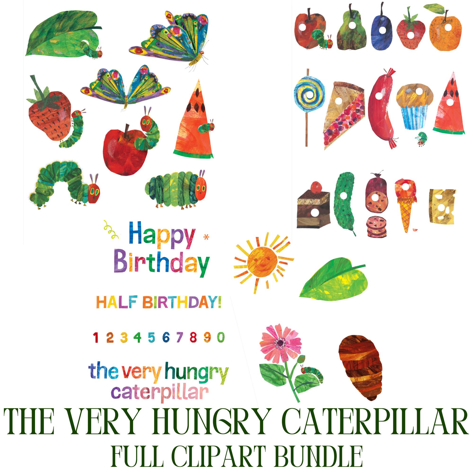 Produktbild von The Hungry Caterpillar Deko, 117pcs Caterpillar Deko Geburtstag