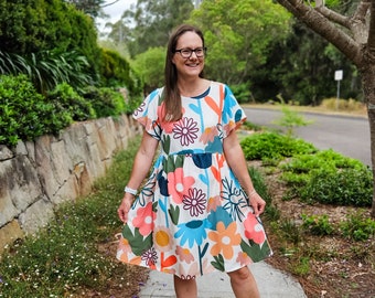 Happy Flowers Stella Dress