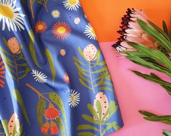 australian native flower dress