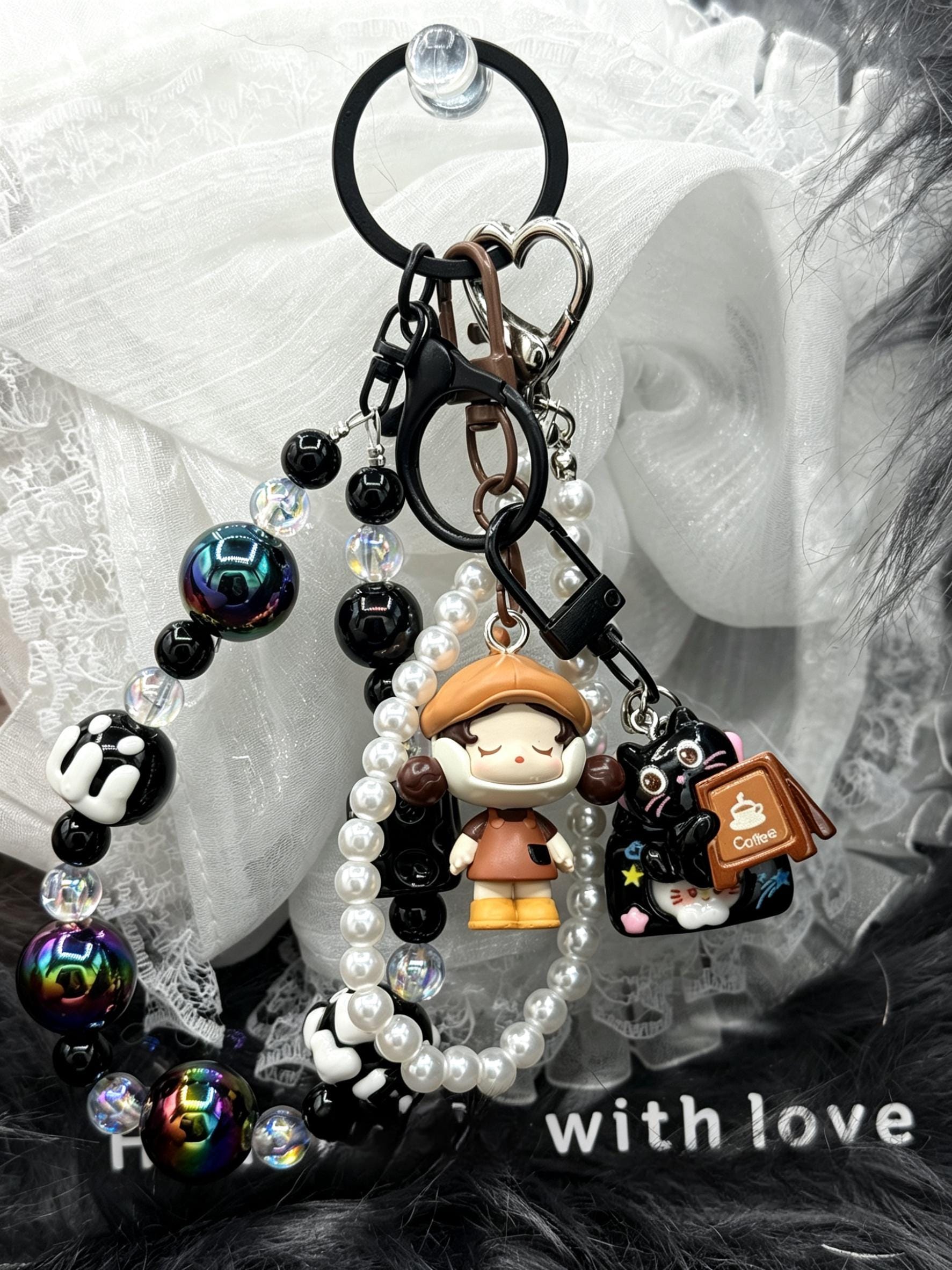 Skullpanda bag charm - Etsy 日本