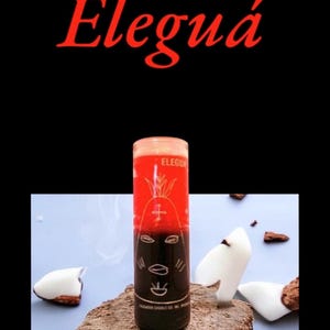 Candela Eleguá rossa e nera da 7 giorni