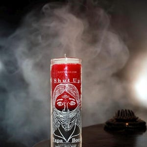 Shut Your Enemies Up 7 Day Candle