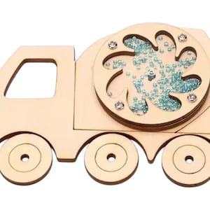 Busy Board Parts Accessories| Cement Truck Busy Board Activities| Montessori Busy Board Parts | Busy Board Pieces | DIY Busy Board |