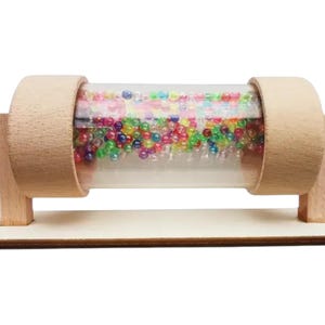 Rain Roller Busy Board Part: Montessori Sensory Toy