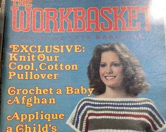 Workbasket Needlecraft magazines. set of 7