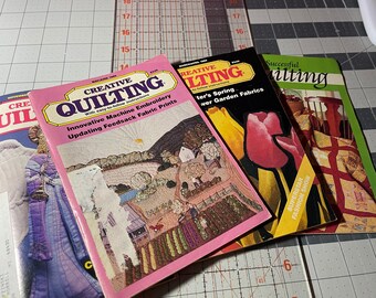 Creative Quilting magazines, set of 5