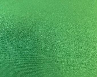 Christmas Green Broadcloth Fabric