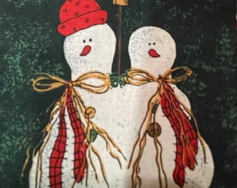 Snow People Long Table Runner