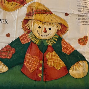Scarecrow Draft Stopper or Soft Sculpture Kit image 1