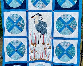 BLUE HERON QUILT
