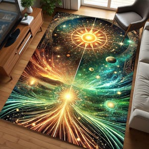 Area Rug, Pattern Rug, Artwork Rug, Luxury Rug, Saloon Rug, Non Slip Rug, Washable Rug, Home Gift Rug,Stylish Carpet, New Year Gift