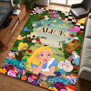 Kids Room Carpet, Cartoon Character Rug, Child Rug Modern Rug, Boys Rug,Area Rug, Non slip Carpet,Home Decor Rug,Gift For Him, Desing Rug