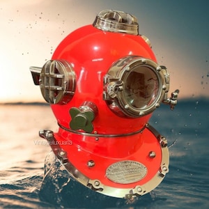 US Navy Mark V Diving Helmet Scuba Deep Sea Divers Helmet For gift | Deep Sea Divers Helmet Nautical Collection | Boston Scuba Diving Helmet