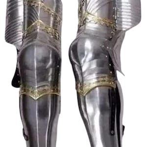 Medieval Steel Leg Guard ! Battle Warrior Leg Armor, Full Leg Armor Set, Knight Greaves Armor, Cosplay Armor Legs Guard