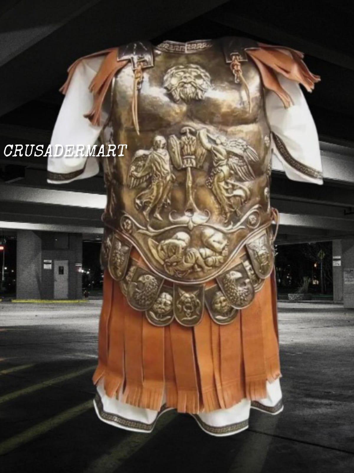Roman Gladiator Cuirass Armor | Medieval Steel Breastplate | Knight ...