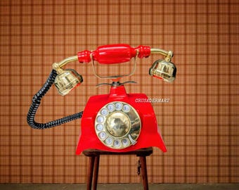 Heinz Ketchup Bottle Phone in Original Box Novelty Telephone