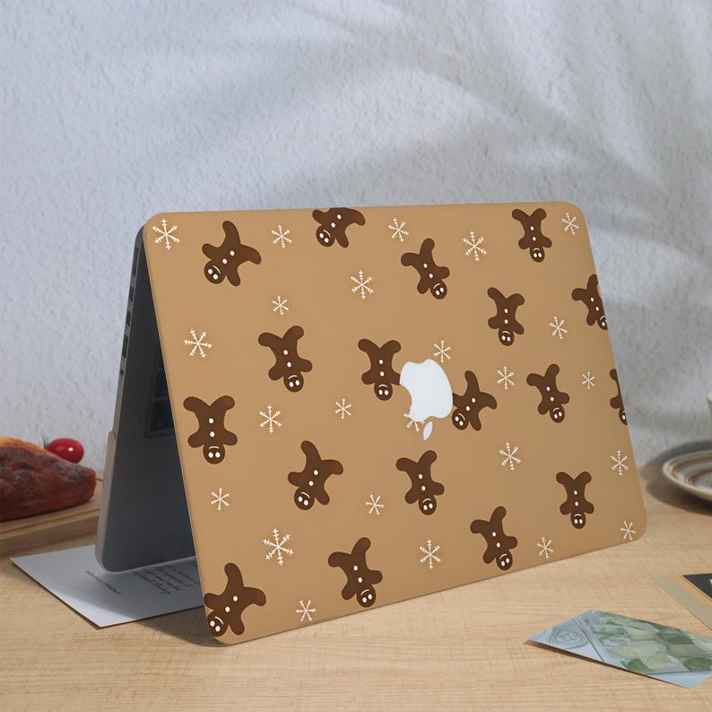 Repetaing Pattern Shells Ginger Snow Brown MacBook Case for MacBook Pro 16/15/14/13,air 13 15 ...