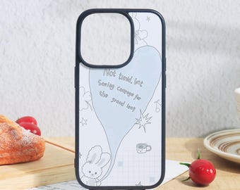 Rabbit Phone Case For iPhone 17 16 15 14 13 12 iPhone Air/Pro/Pro Max,iPhone XS Max XR SE2020 Mini,Cute Soft Case,Personalized Gift