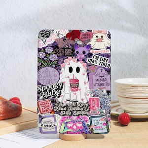 Bokälskare Halloween-skal för Kindle 10/11/12th, Paperwhite 10/11/12th, Colorsoft, 6" 6,8" 7" KPW4-6 Paperwhite-skal Kobo Libra-skal, present