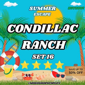 CONDILLAC RANCH| Mono Go 4 Star Sticker | 1 piece | Fast Delivery | Summer Escape Go Album