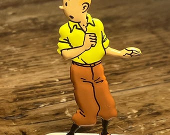 タンタンの 2D フィギュア、ムーランサール アーカイブ / エルジェ