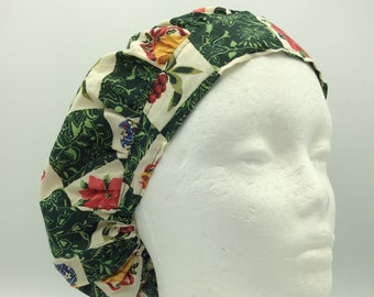 Good Tidings - Women's Bouffant Surgical Scrub Hat