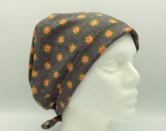 Cherry Blossoms - Women's Tie-back Surgical Scrub Hat