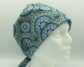 Oh Suzani - Women's Tie-back Surgical Scrub Hat