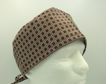 Macintosh - Unisex Large Tie-back Surgical Scrub Hat