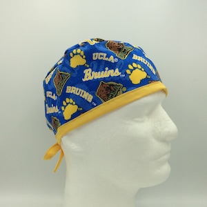 Bruins Men's Tie-back Surgical Scrub Hat image 1
