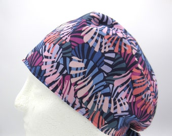 Shells - Small Unisex Tie-back Scrub Hat