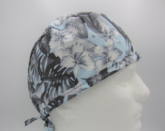 Tropics - Men’s Tie-back Surgical Scrub Hat