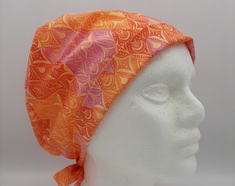 Golden Boho - Women's Tie-back Surgical Scrub Hat