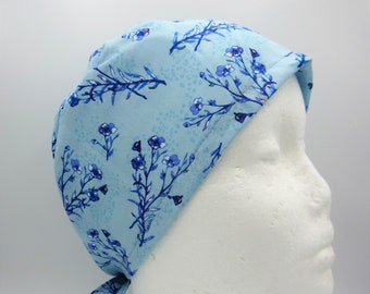 Let it Grow - Large Unisex Tie-back Surgical Scrub Hat