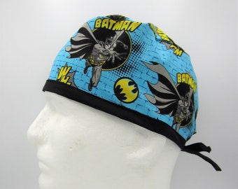 Batman Wham - Men’s Tie-back Surgical Scrub Hat