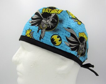 Batman Wham - Men’s Tie-back Surgical Scrub Hat