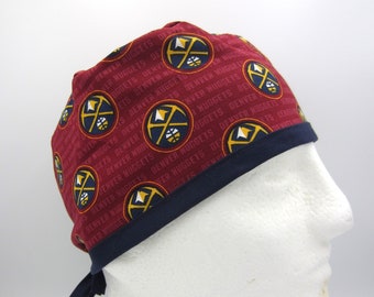 Nuggets - Men's Tie-back Surgical Scrub Hat