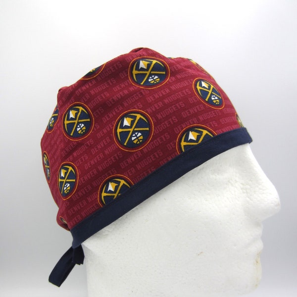 Nuggets - Men's Tie-back Surgical Scrub Hat