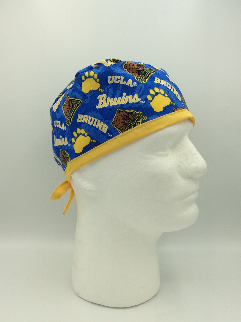 Bruins Men's Tie-back Surgical Scrub Hat image 1